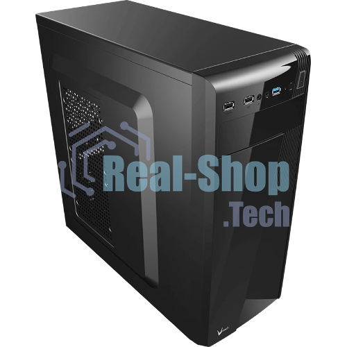Компьютерный корпус Aerocool/Formula CS-1101 черный без БП ATX 2x120мм 1x140мм 2xUSB 2.0 1xUSB 3.0 audio