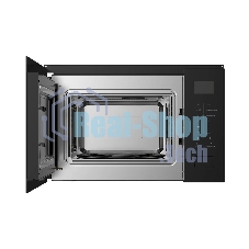 Встраиваемая микроволновая печь Kuppersberg HMW 652 B, ВхШхГ 389х595х379, объем 25 л, мощность 900 Вт, 5 уровней мощности, гриль, 8 автоматических программ, размораживание, сенсорное управление, черный