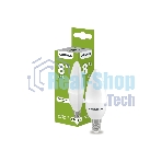 Лампа cветодиодная LED IEK LL-C35-08-230-40-E14-G C35 свеча 8Вт 230В 4000К E14 GENERICA