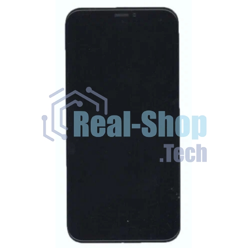 Дисплей Amperin для Apple iPhone X в сборе с тачскрином (Soft Oled), черный