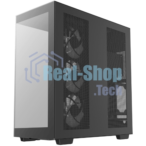Компьютерный корпус Deepcool CH780 черный (ATX, без БП, ARGb, 4xUSB3.2 Type-A + USB3.2 Type-C) (R-CH780-BKADE41-G-1) MidiTower