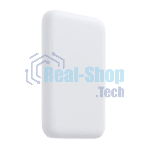 Портативное беспроводное зарядное устройство Rexant Power Bank (аккумуляторная батарея) 5000 mAh, MagSafe, белый