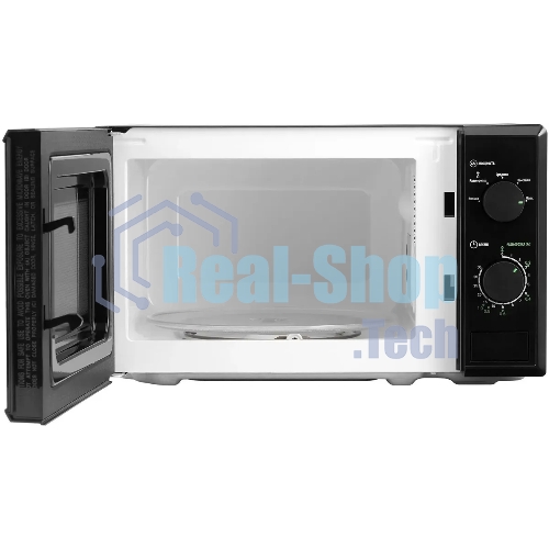 Микроволновая печь Starwind SWM5820 черный, 20 л, 700 Вт, переключатели - поворотный механизм