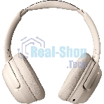Беспроводные/проводные наушники Defender FreeMotion B475 ANC бежевый, накладные, Bluetooth + проводной, активное шумоподавление, складная конструкция, до 15 ч