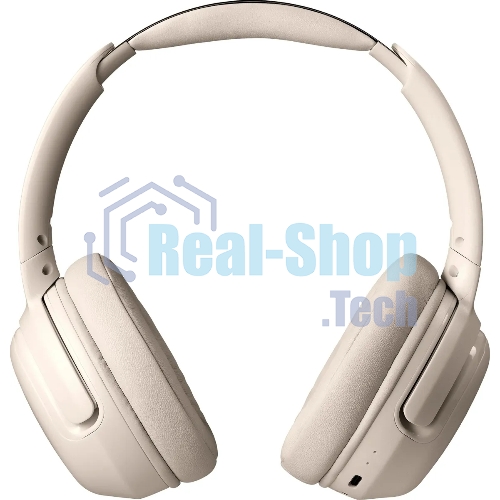Беспроводные/проводные наушники Defender FreeMotion B475 ANC бежевый, накладные, Bluetooth + проводной, активное шумоподавление, складная конструкция, до 15 ч