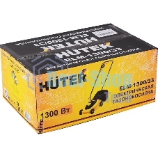 Газонокосилка электрическая Huter ELM-1300/33, от сети, 1100 Вт