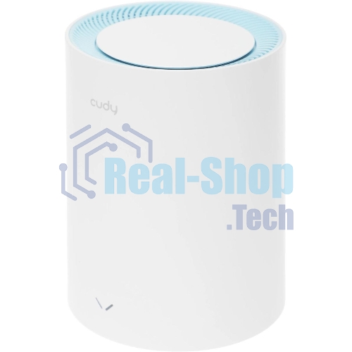 Бесшовный Mesh роутер Cudy M1200(1-Pack) AC1200 10/100BASE-TX белый