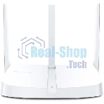 Роутер Mercusys MW306R 300 Mbps Multi-Mode Wireless N Router, 3 × Fixed External Antennas, 3× 10/100 LAN Port, 1× 10/100 WAN Port, 4 in 1- Access Point/Router/Range extender/WISP Mode, WPS/Reset Button, Parental Controls, Guest Network
