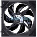 Кулер для корпуса Thermalright TL-M12QR Reverse (124x120x25mm, 4-pin PWM, ARGB, 47.6CFM, 23.2dBA, 1500RPM, черный)
