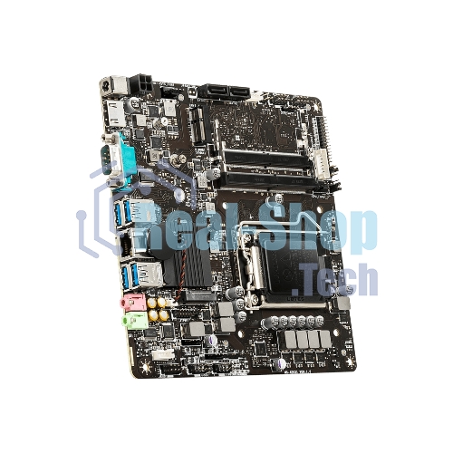 Материнская плата MSI H510TI-S09, LGA 1200, Intel H510, 2xSO-DIMM DDR4, 2xSATA, 1xM.2, 1xHDMI, 1x1Gb LAN, 4xUSB-A 3.2 Gen 1, 2x3.5мм, 5.1, Mini-ITX
