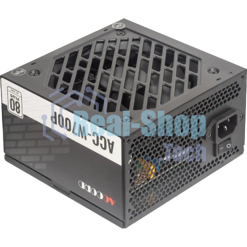 Блок питания Accord ACC-W700P, 700Вт, 80 PLUS WHITE, 120мм, черный