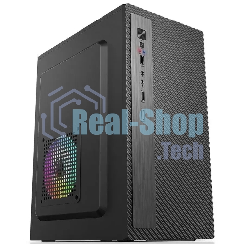 Компьютерный корпус Accord Entry ACC-2053B черный без БП mATX 1x80мм 1x120мм 2xUSB2.0 audio