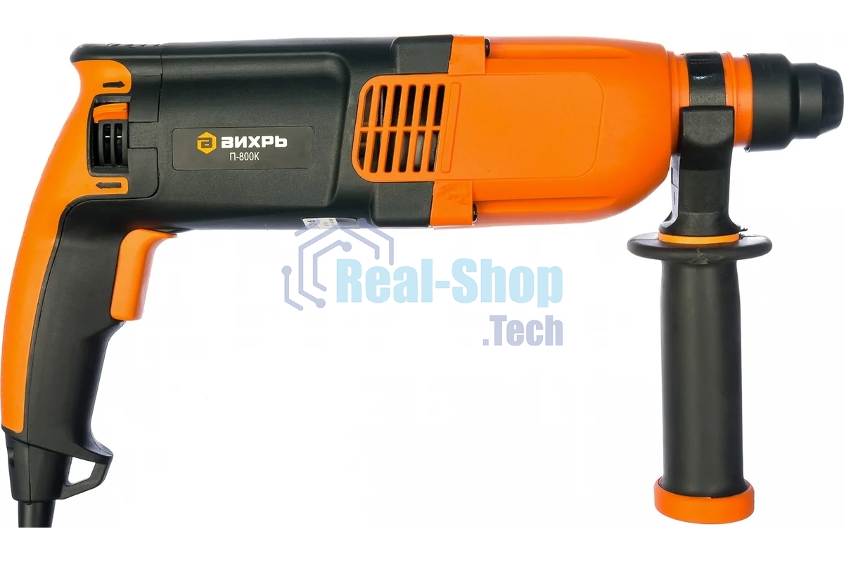 Перфоратор Вихрь П-800к, SDS-plus, 800 Вт, 3.2 Дж, от сети