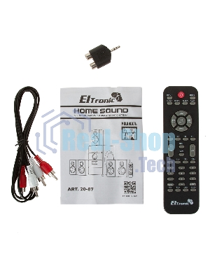 Акустическая система ELTRONIC (20-87) HOME SOUND черный