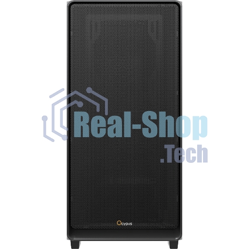 Компьютерный корпус Ocypus Gaммa C60 BK ATX/win/black/no PSU/Tempered Glass