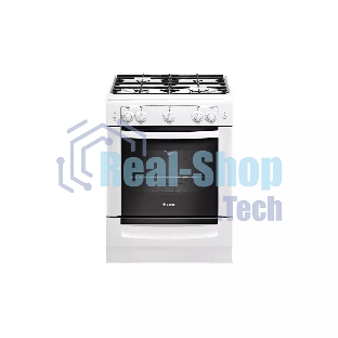 Плита газовая Gefest ПГ 6100-01 0300 белый, конфорок 4 шт, духовка 52 л, 60 см x 85 см x 60 см