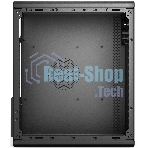 Компьютерный корпус CBR PCC-MATX-V285-WPSU черный mATX, Minitower V285, без БП, 1хUSB 3.0 Type-C, 1хUSB 3.0, 1хUSB 2.0, HD Audio+Mic, кабель питания 1.2м