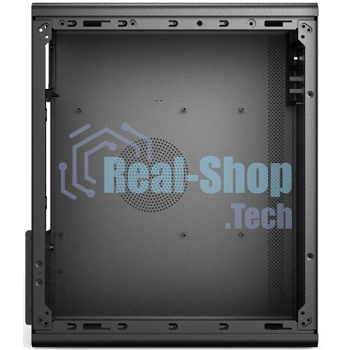 Компьютерный корпус CBR PCC-MATX-V285-WPSU черный mATX, Minitower V285, без БП, 1хUSB 3.0 Type-C, 1хUSB 3.0, 1хUSB 2.0, HD Audio+Mic, кабель питания 1.2м