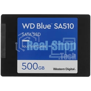 Накопитель SSD WD Blue SA510 WDS500G3B0A, 500GB, SATA III, 2.5