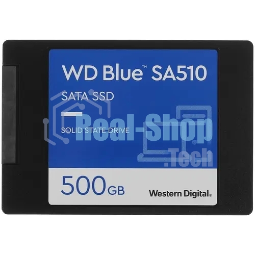 Накопитель SSD WD Blue SA510 WDS500G3B0A, 500GB, SATA III, 2.5