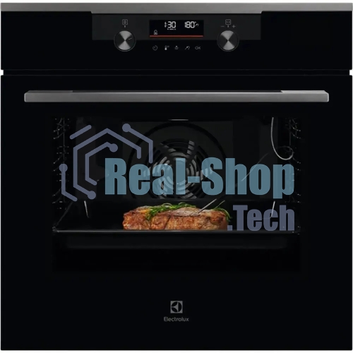 Духовой шкаф Электрический Electrolux KODDP77H черный/серебристый