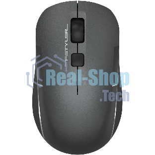 Мышь беспроводная A4Tech Fstyler FB26CS Air2 серый/черный, 2000 dpi, радиоканал, Bluetooth, USB, кнопки - 4
