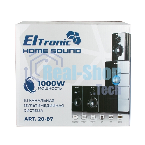 Акустическая система ELTRONIC (20-87) HOME SOUND черный