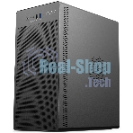 Компьютерный корпус CBR PCC-MATX-V285-WPSU черный mATX, Minitower V285, без БП, 1хUSB 3.0 Type-C, 1хUSB 3.0, 1хUSB 2.0, HD Audio+Mic, кабель питания 1.2м