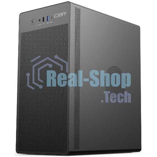 Компьютерный корпус CBR PCC-MATX-V285-WPSU черный mATX, Minitower V285, без БП, 1хUSB 3.0 Type-C, 1хUSB 3.0, 1хUSB 2.0, HD Audio+Mic, кабель питания 1.2м