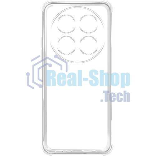 Чехол (клип-кейс) BoraSCO для Huawei Nova 12i Bumper Case прозрачный