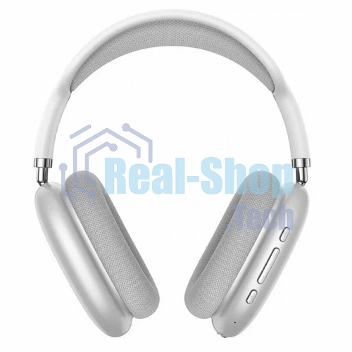Беспроводные/проводные наушники Borofone BO22 Elegant серебристый, накладные, Bluetooth + проводной, складная конструкция, микрофон, до 12 ч