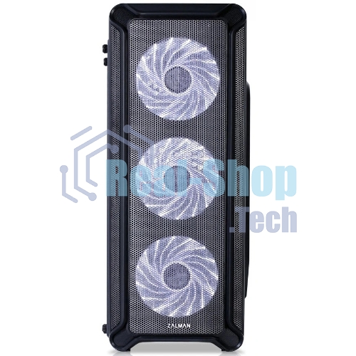 Компьютерный корпус ZALMAN I3, без БП, большое боковое окно, черный,ATX
