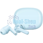 Наушники TWS Realme Buds T200x голубой, внутриканальные, Bluetooth, до 30 ч