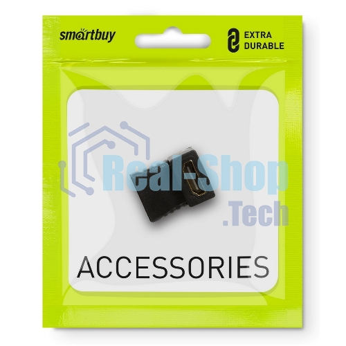 Адаптер HDMI F-F угловой разъем (5) Smartbuy A112