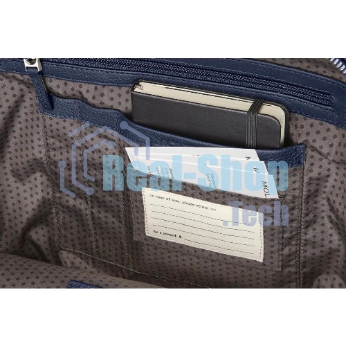 Рюкзак Moleskine Classic Leather ET84BKB20 синий натур.кожа