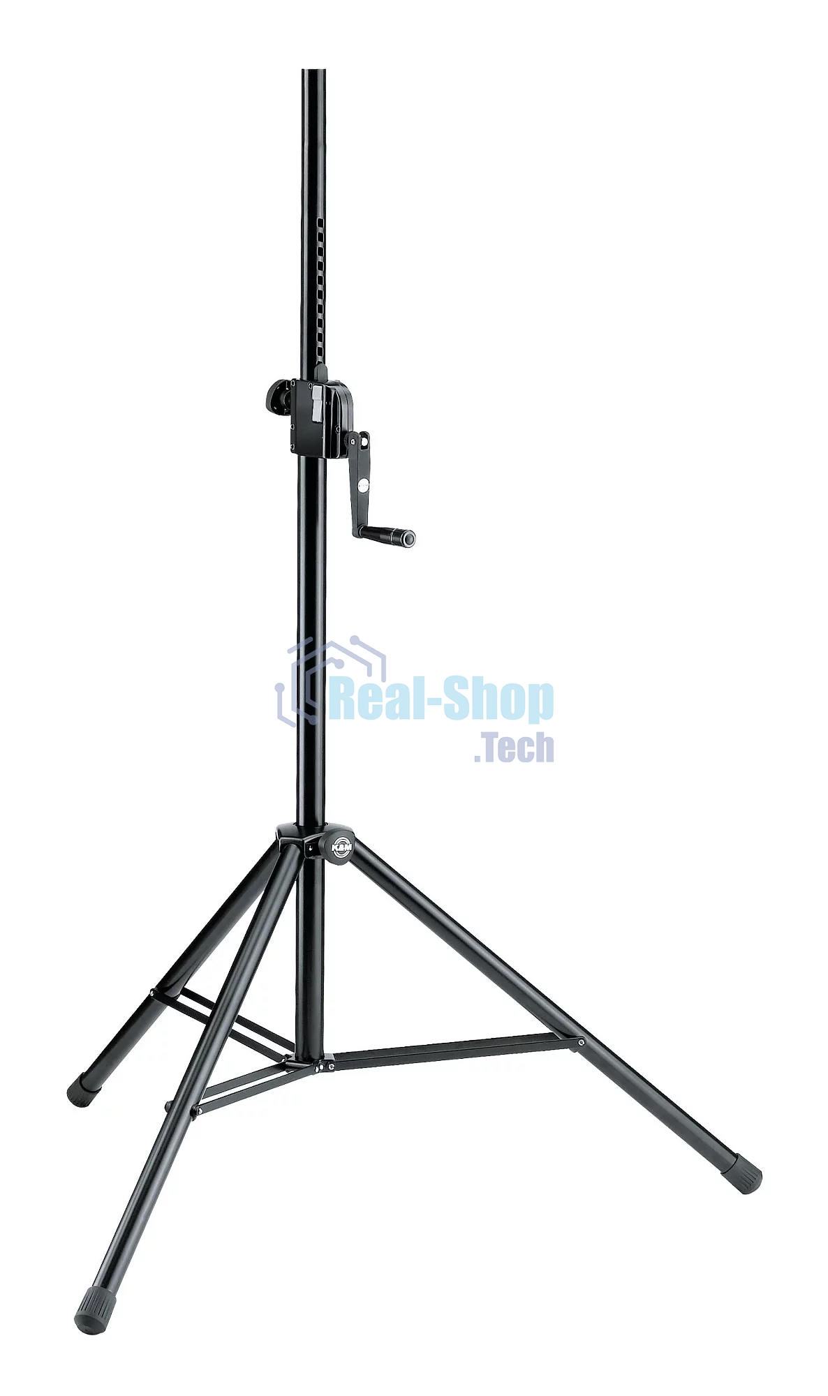 Стойка для акустической системы с подъемным механизмом K&M 21300-009-55 высота от 1385 до 2180 мм, диаметр трубы 35 мм, материал - сталь, цвет черный