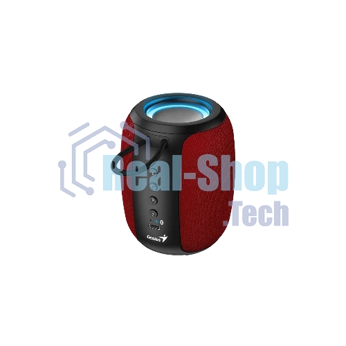 Портативная колонка Genius SP-915BT/1200 мАч/5 Вт/Bluetooth 5.3/до 6 ч.воспроизведения/USB-C/красный