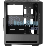 Компьютерный корпус Ocypus Gaммa C60 BK ATX/win/black/no PSU/Tempered Glass