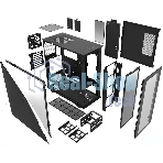 Компьютерный корпус Thermaltake Divider 300 TG черный без БП ATX 2x120мм 2xUSB 3.0 1xUSB3.1 audio front door bott PSU