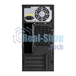 Компьютерный корпус Minitower ExeGate BAA-308MU2-AAA400 (mATX, БП AAA400 с вент. 8см, 1хUSB+2хUSB 3.0, HD Audio, черный)