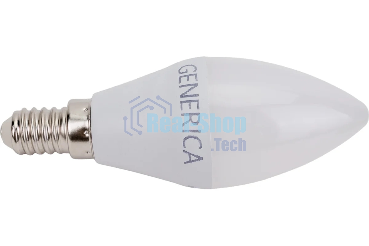 Лампа cветодиодная LED IEK LL-C35-12-230-30-E14-G C35 свеча 12Вт 230В 3000К E14 GENERICA