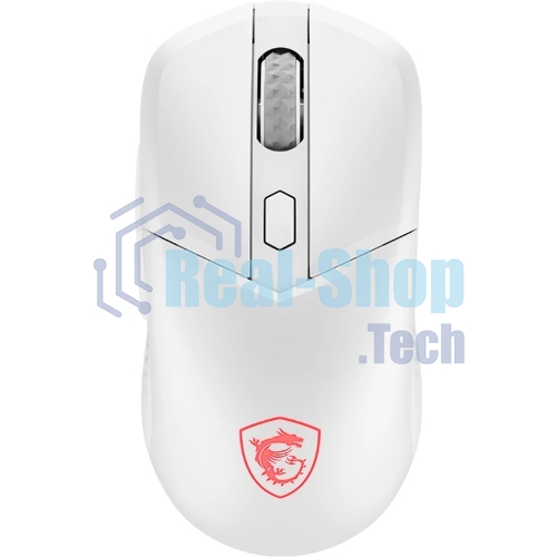 Мышь беспроводная/проводная MSI Versa 300 Elite белый, 26000 dpi, радиоканал, Bluetooth, USB, кнопки - 6