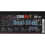 Блок питания Aerocool/Formula KCAS PLUS 1200GM V2, 1200Вт, 80 PLUS Gold, модульный, 140мм, черный