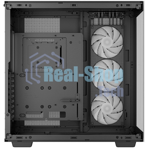 Компьютерный корпус Deepcool CH780 черный (ATX, без БП, ARGb, 4xUSB3.2 Type-A + USB3.2 Type-C) (R-CH780-BKADE41-G-1) MidiTower
