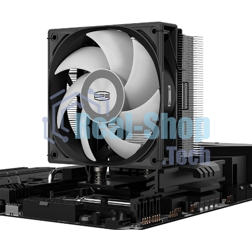 Устройство охлаждения (кулер) PcCooler RT400 ARGb Soc-AM5/AM4/1200/1700/1851 4-pin 32dB Al+Cu 230W Ret (RT400-BKAWXX-GL)