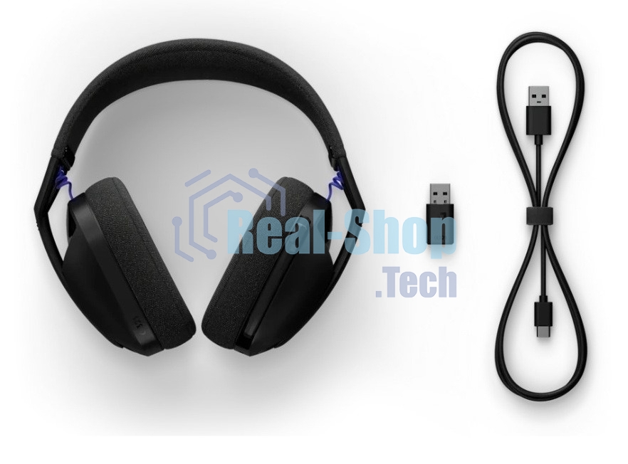 Гарнитура Logitech G321 Lightspeed чёрный, беспроводная, радиоканал, до 20 ч