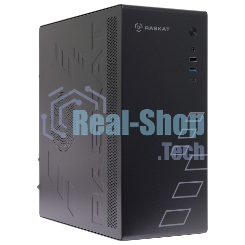 Компьютер Raskat Standart 300 (Intel Core i3 10100, RAM 16Gb, SSD 480Gb, no OS, kb+ms, черный)