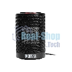 Тепловентилятор керамический Denzel DTFC-1200, черный, 600/1200 Вт, 12 м2, 3 режима, термостат
