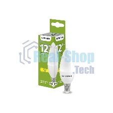 Лампа cветодиодная LED IEK LL-C35-12-230-30-E14-G C35 свеча 12Вт 230В 3000К E14 GENERICA