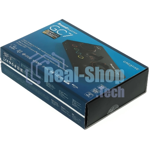 Звуковая карта Creative USB Sound BlasterX GC7 (Super X-Fi Ultra DSP) 7.1 Ret
